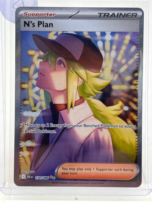 Pokémon TCG Black Bolt N's Plan 170/086 English