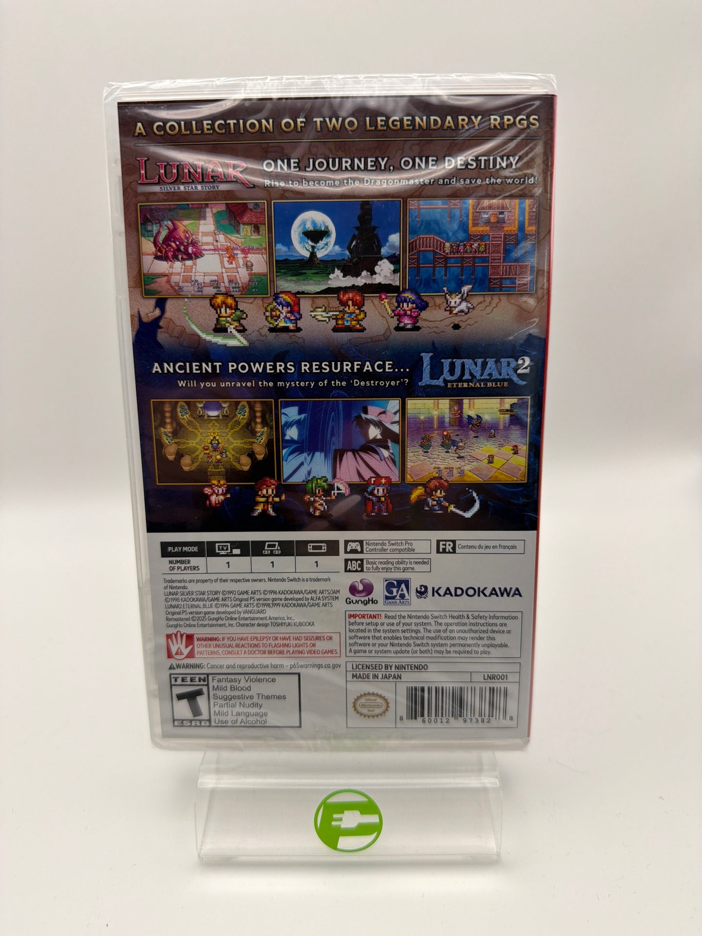 New Lunar Remastered Collection (Nintendo Switch, 2025)