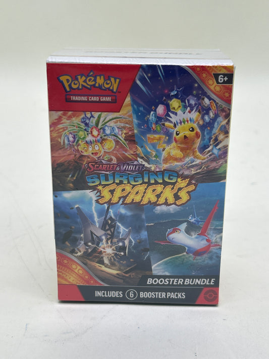 New Pokémon TCG Pokémon TCG Surging Sparks Booster Bundle