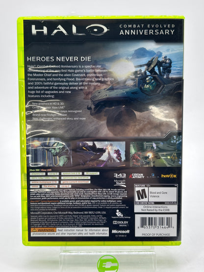 Halo: Combat Evolved Anniversary (Microsoft Xbox 360, 2011)