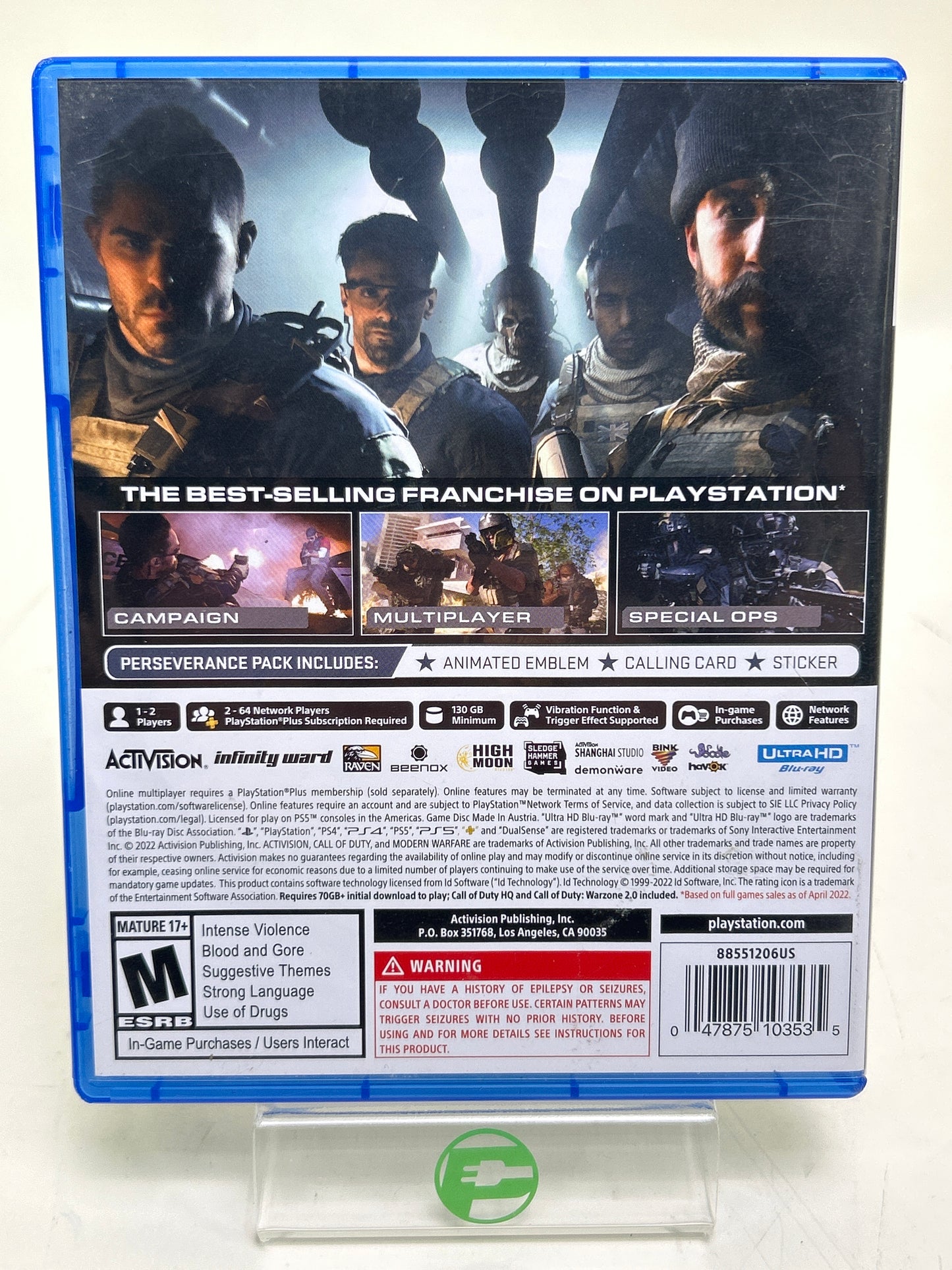 Call of Duty: Modern Warfare II (Sony PlayStation 5 PS5, 2022)
