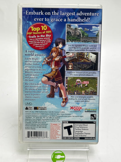 Legend of Heroes: Trails in the Sky (Sony PlayStation Portable PSP, 2011)