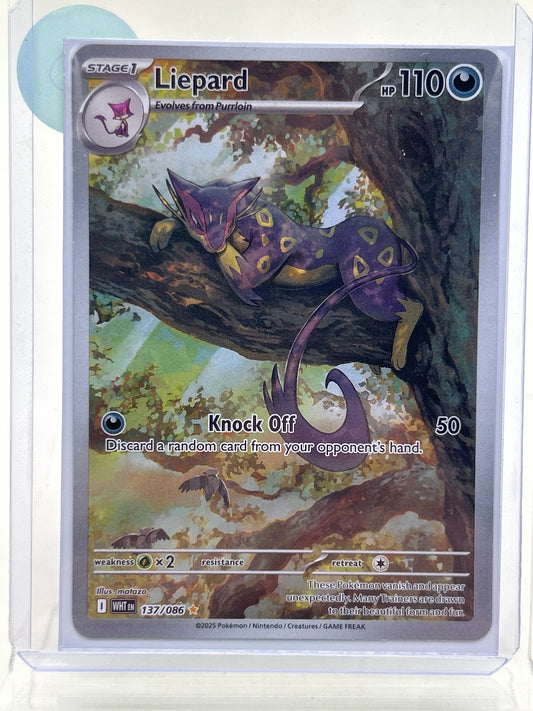 Pokémon TCG White Flare Liepard 137/086 English