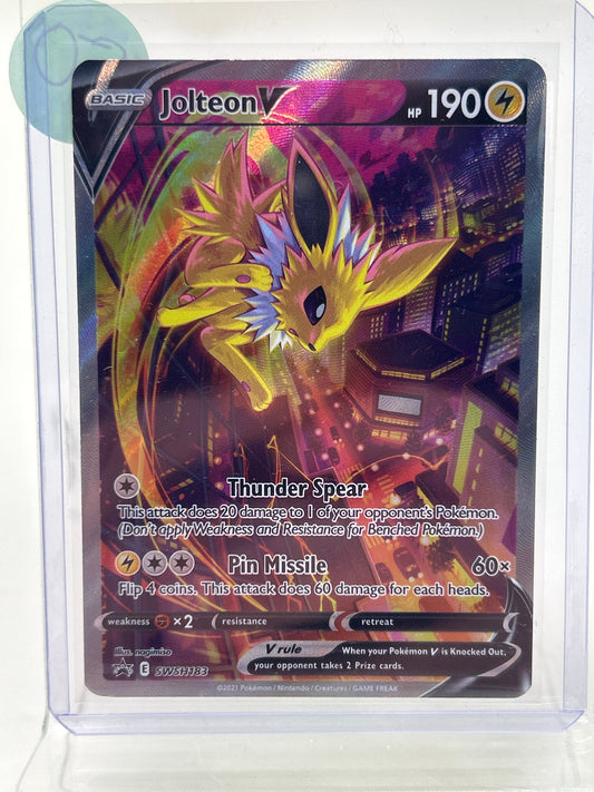 Pokémon TCG Sword & Shield Jolteon V SWSH183 English