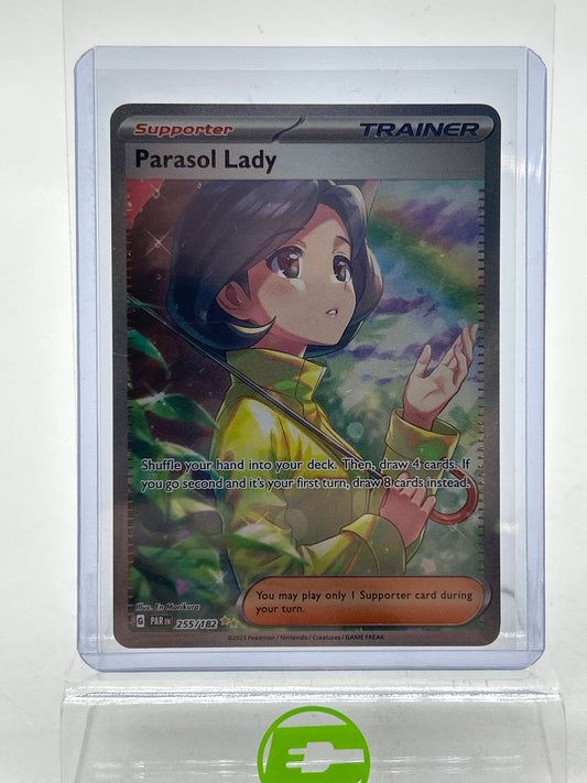 Pokémon TCG Paradox Rift Parasol Lady 255/182 English
