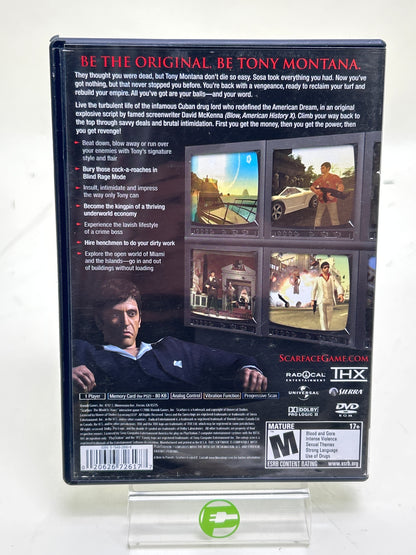 Scarface the World is Yours (Sony PlayStation 2 PS2, 2006)