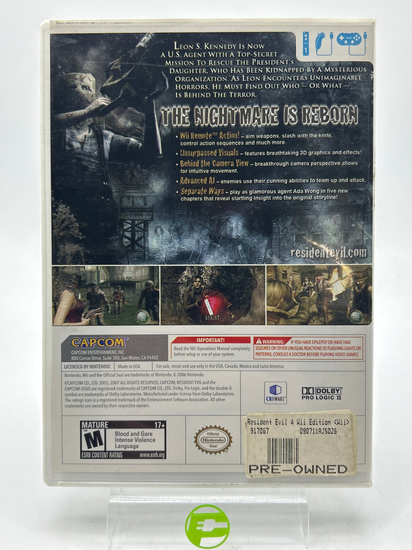 Resident Evil 4 (Nintendo Wii, 2007)