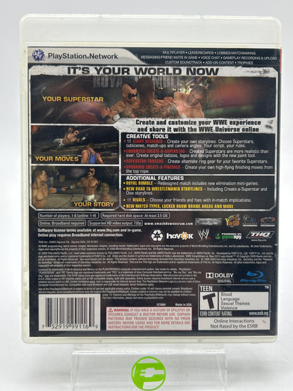 WWE Smackdown vs. Raw 2010 (Sony PlayStation 3 PS3, 2009)
