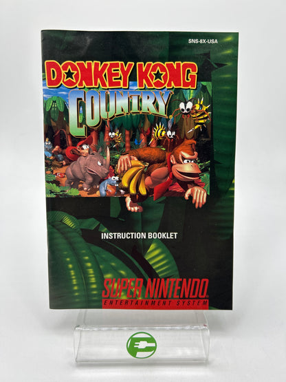 Donkey Kong Country  (Super Nintendo SNES,  1994) CIB