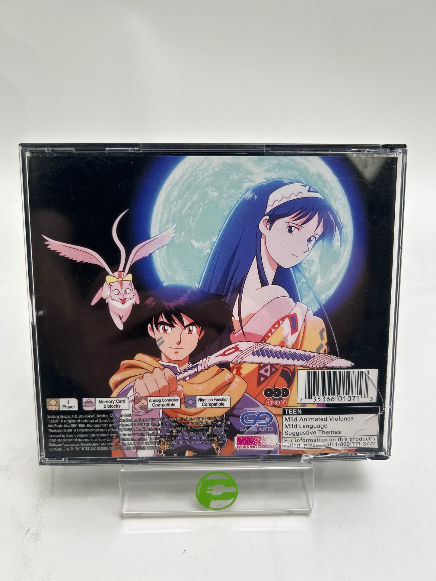 Lunar 2 Eternal Blue Complete (Sony PlayStation 1 PS1, 2000)