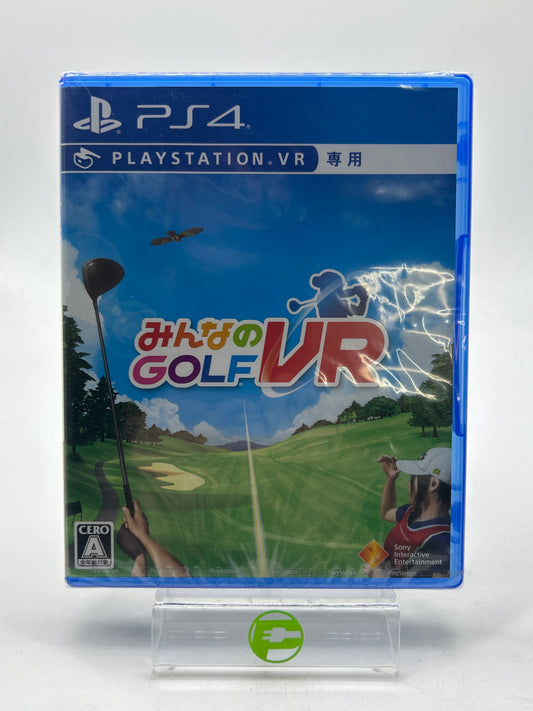 New Everybody's Golf VR (Sony PlayStation 4 PS4, 2019) JP