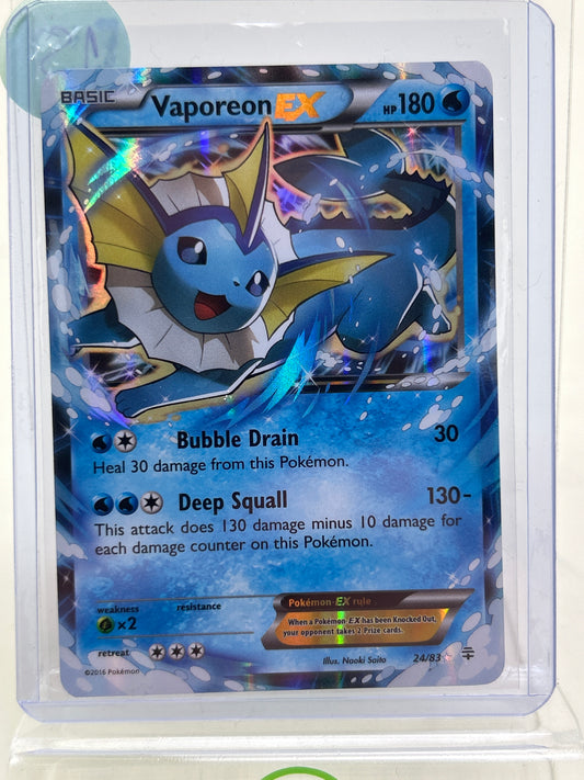 Pokémon TCG Generations Vaporeon EX 24 English