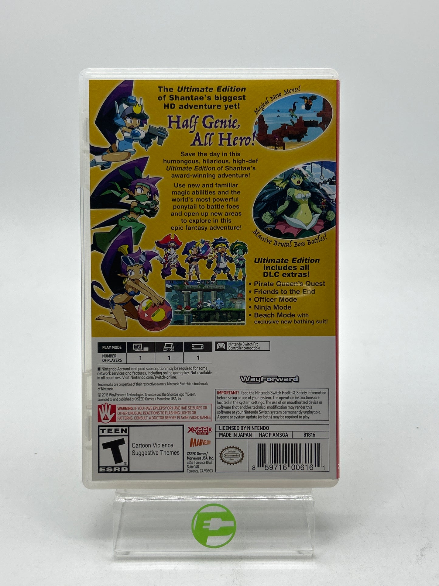 Shantae Half-Genie Hero [Ultimate Edition] (Nintendo Switch, 2018)