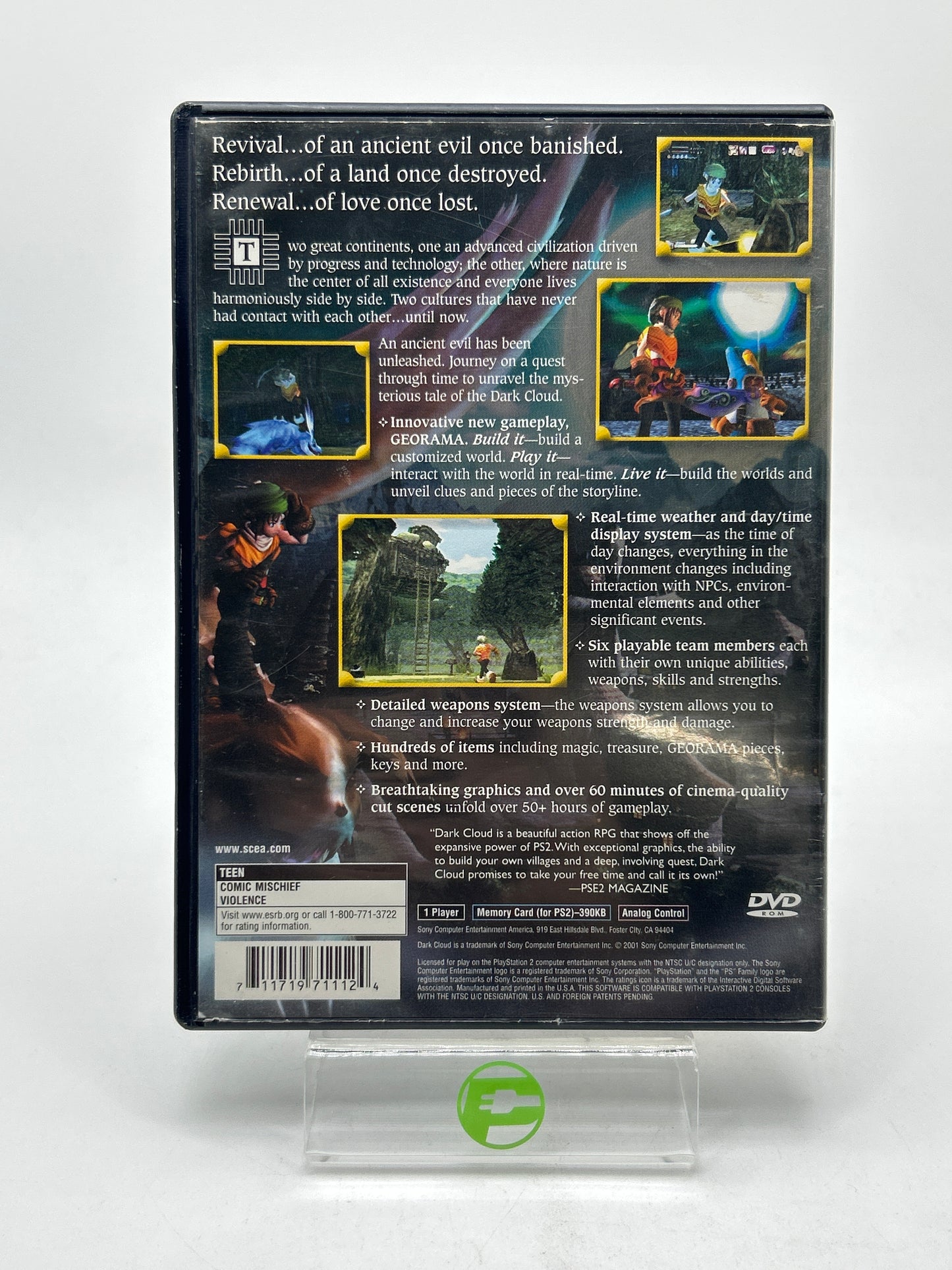 Dark Cloud (Sony PlayStation 2 PS2, 2001)
