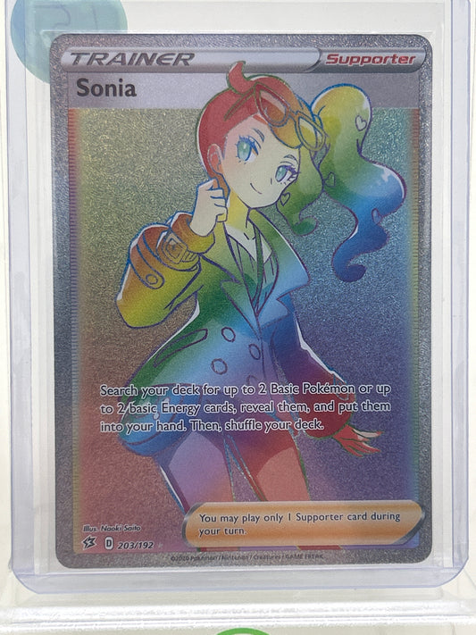 Pokémon TCG Rebel Clash Sonia 203/192 English