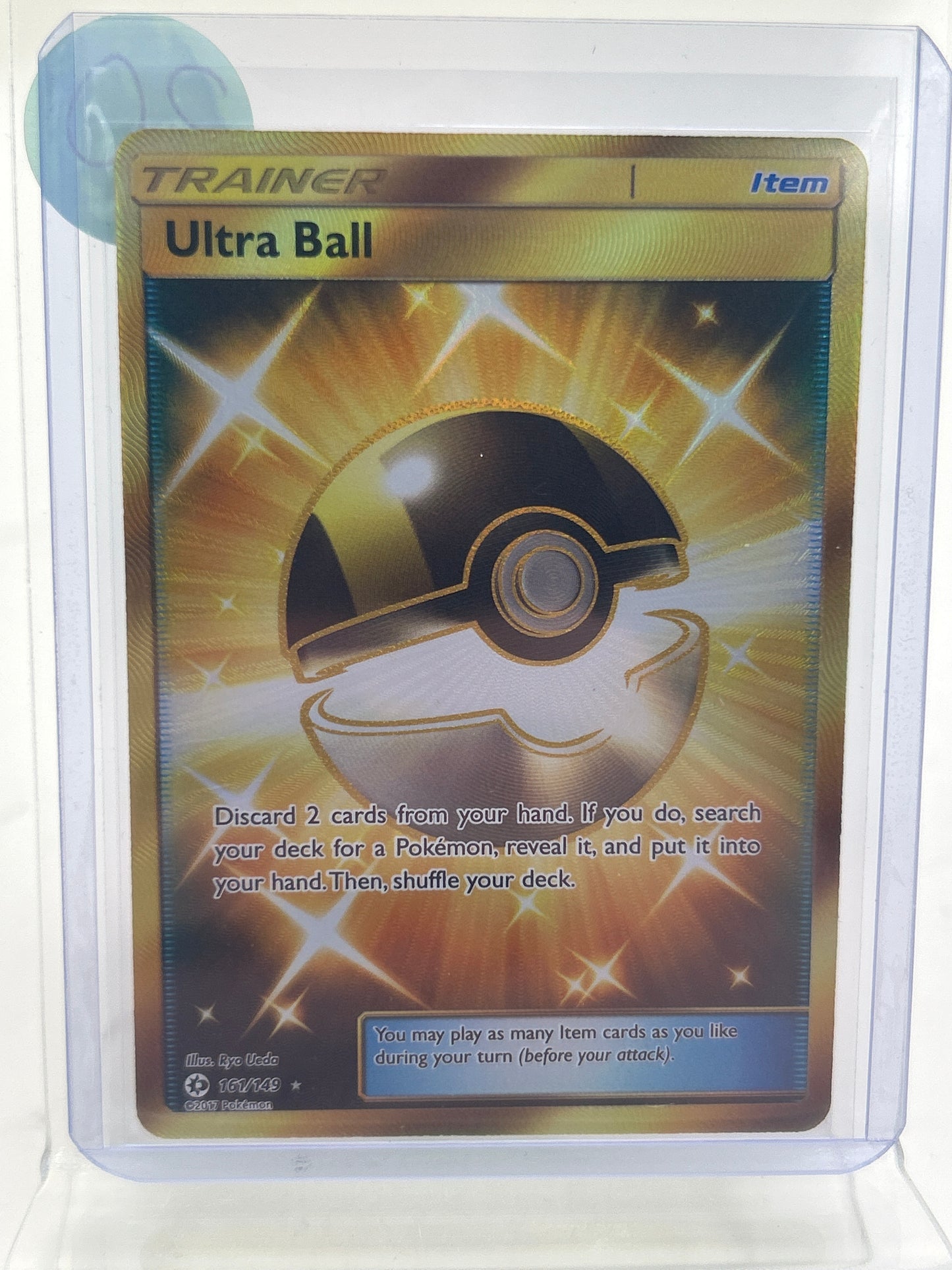 Pokémon TCG Sun & Moon Ultra Ball 161/149 English