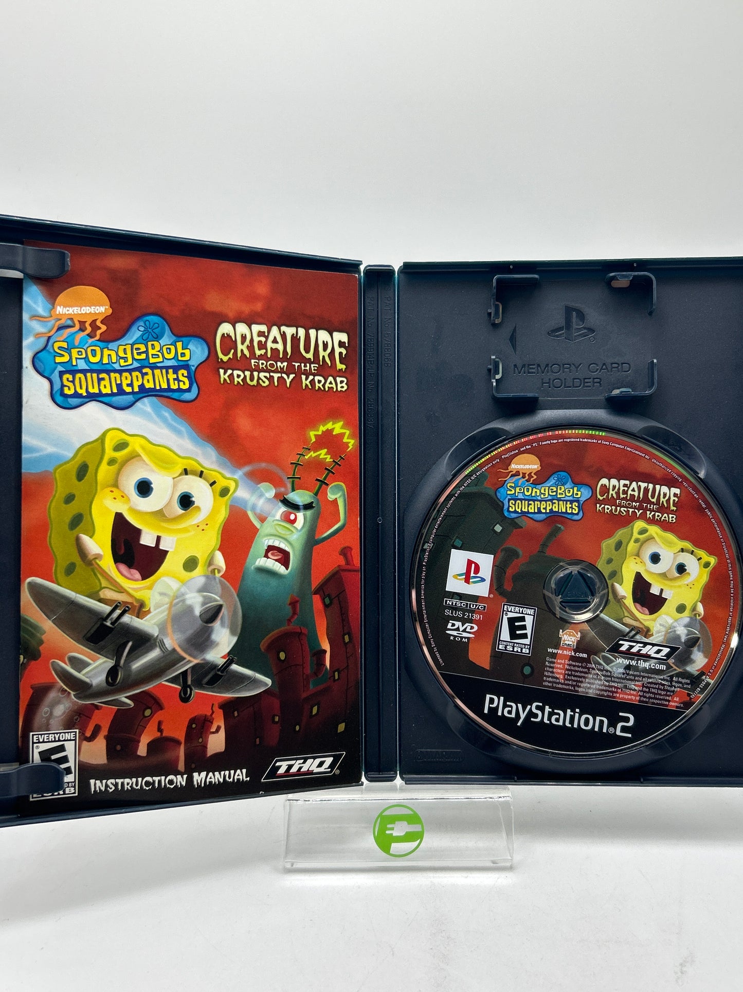 SpongeBob SquarePants Creature from Krusty Krab (Sony PlayStation 2 PS2, 2006)
