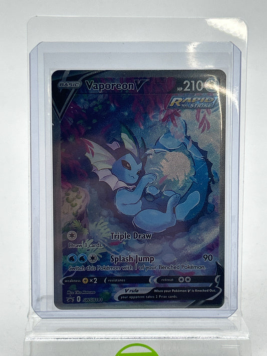 Pokémon TCG Sword & Shield Vaporeon V SWSH181 English