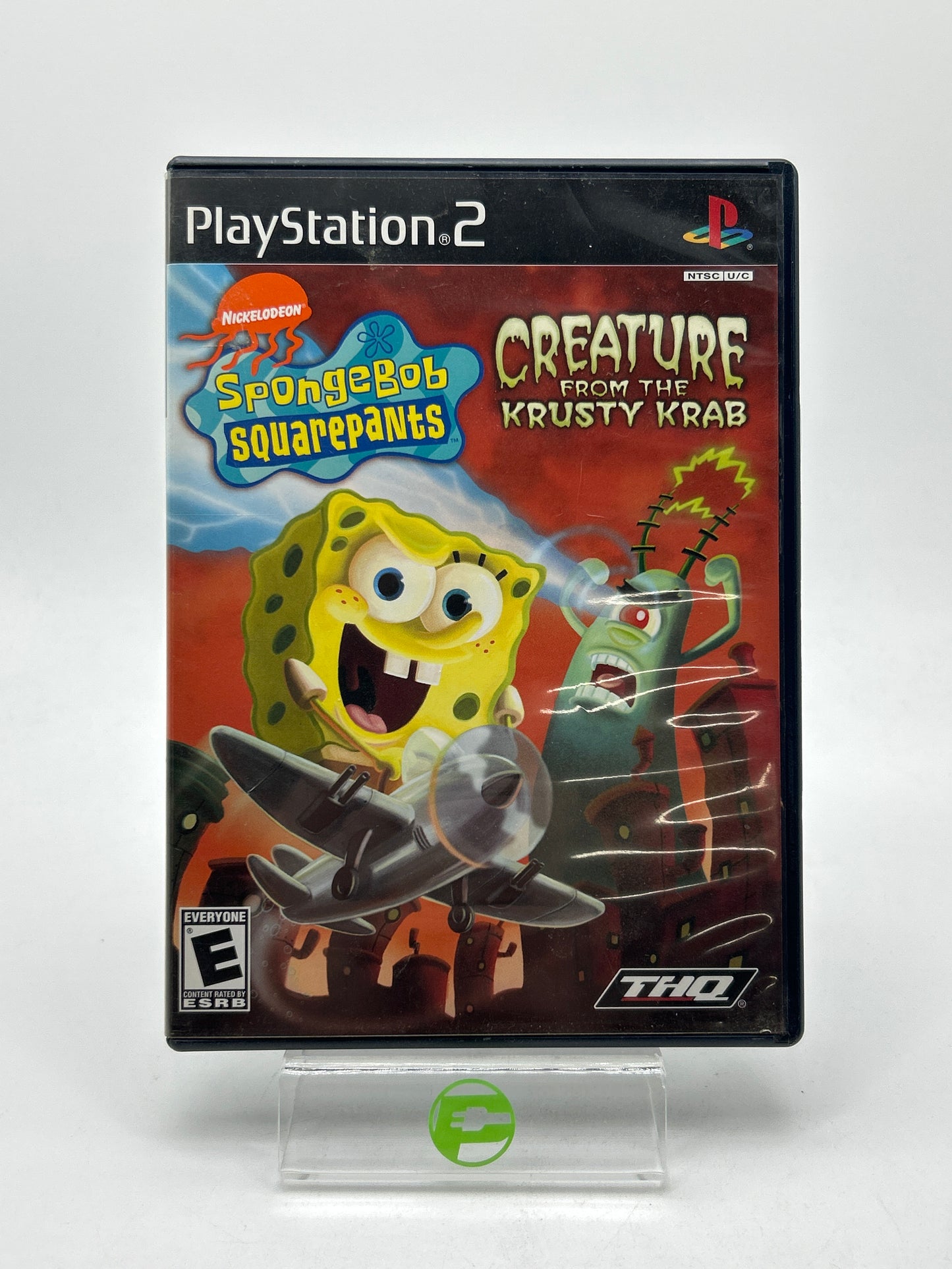 SpongeBob SquarePants Creature from Krusty Krab (Sony PlayStation 2 PS2, 2006)