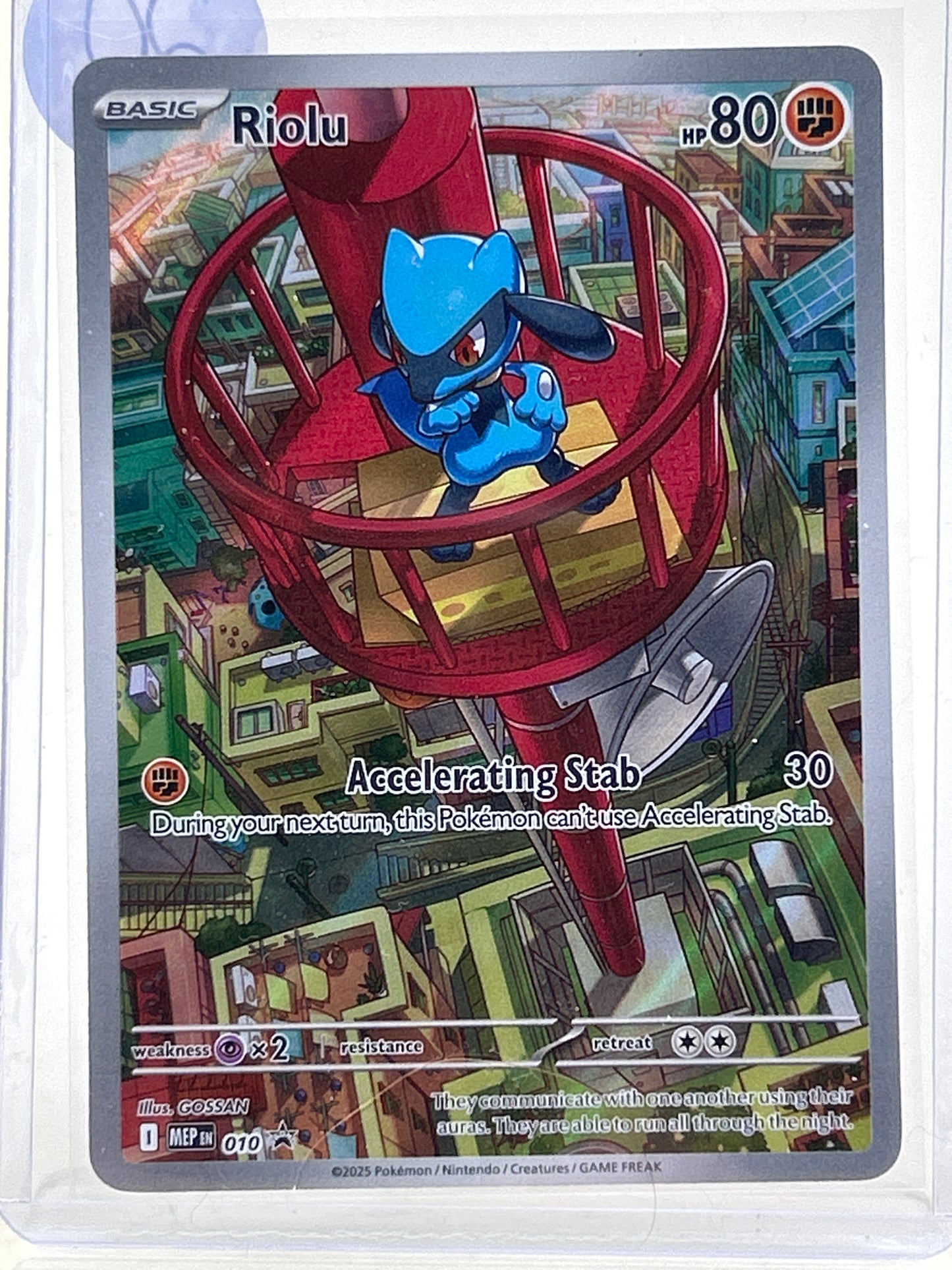 Pokémon TCG Mega Evolution Riolu 010 English