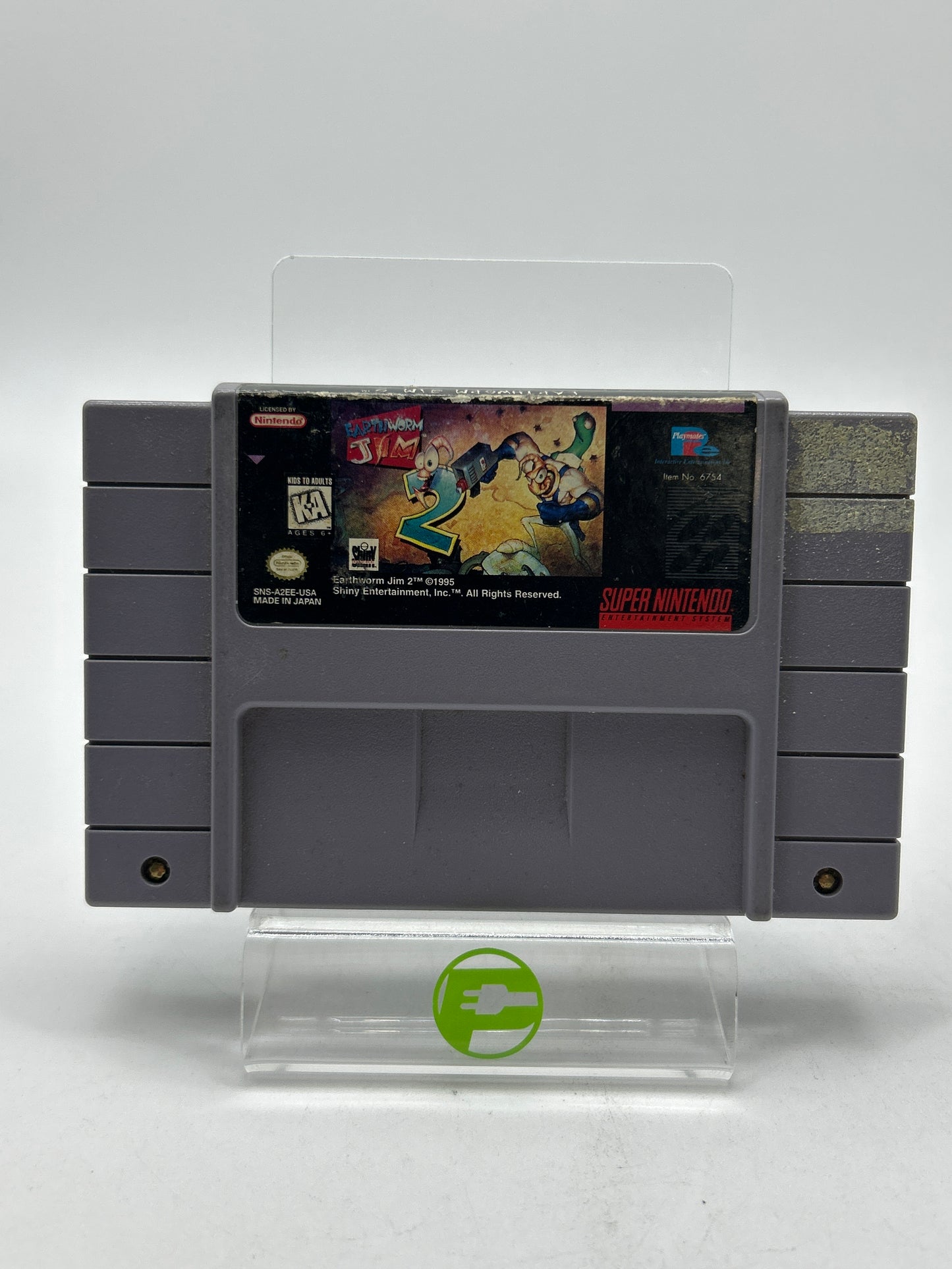 Earthworm Jim 2 (Super Nintendo SNES, 1995) Cartridge Only