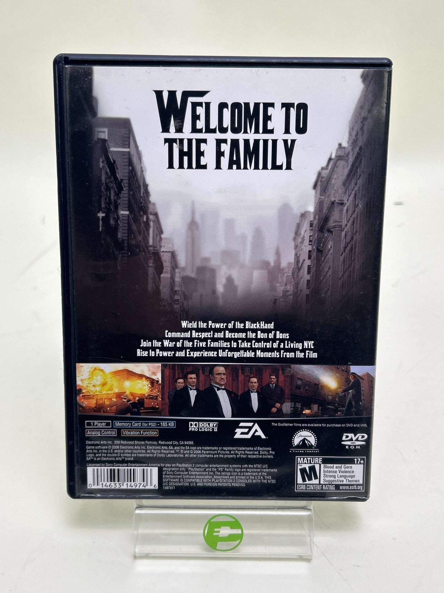 The Godfather (Sony PlayStation 2 PS2, 2006)