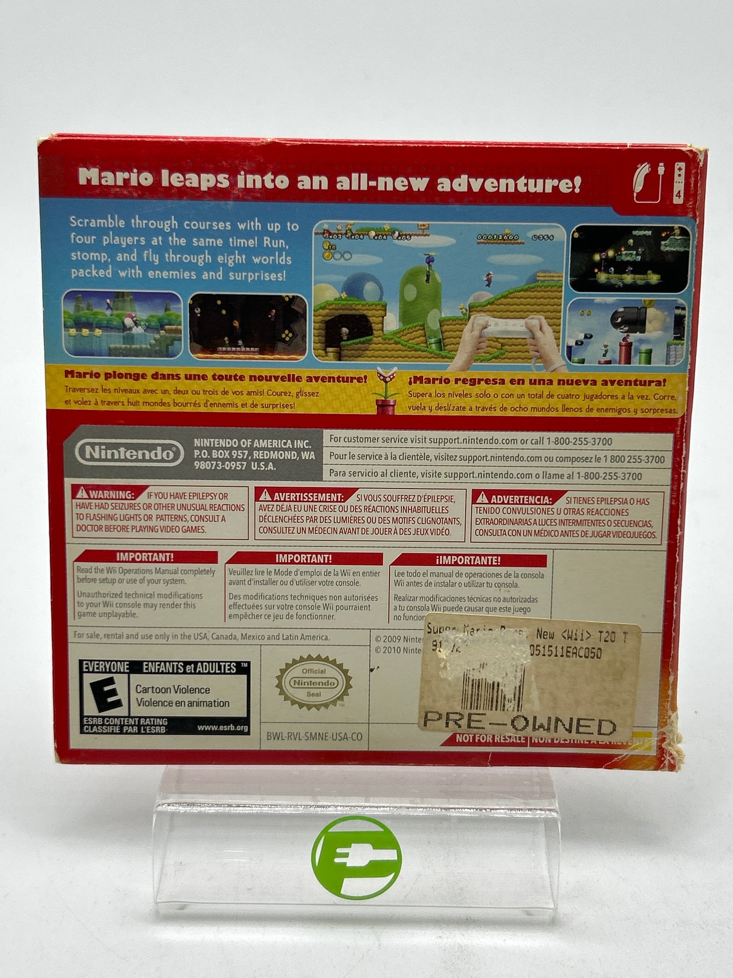 New Super Mario Bros. Wii (Nintendo Wii, 2009)