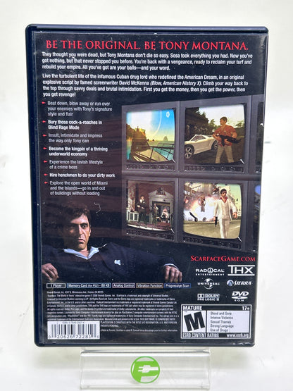 Scarface the World is Yours (Sony PlayStation 2 PS2, 2006)