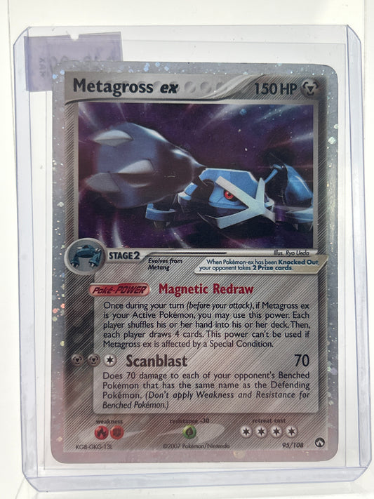 Pokémon TCG EX Power Keepers Metagross EX 95 English
