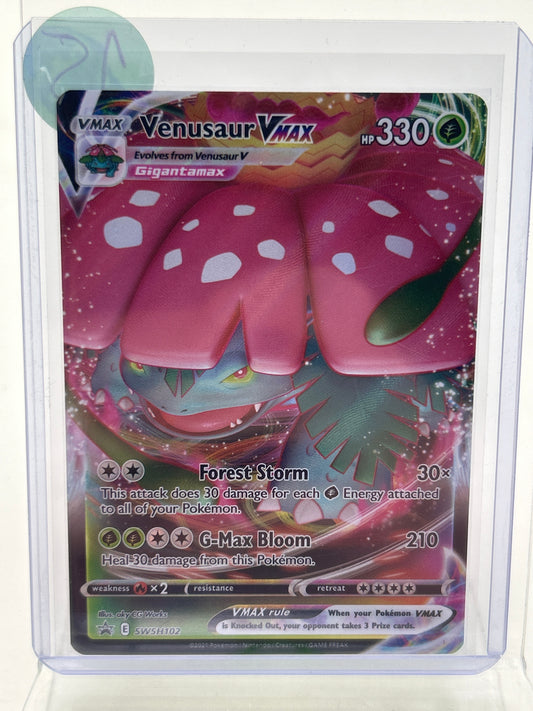 Pokémon TCG Sword & Shield Venusaur VMax SWSH102 English
