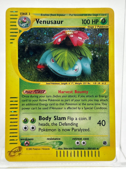 Pokémon TCG Expedition Venusaur 30/165 Holo English
