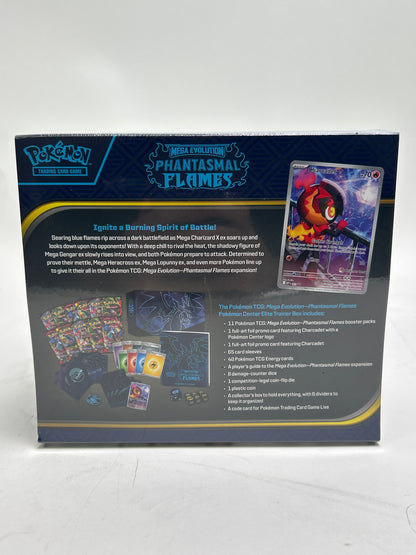 New Pokémon TCG Phantasmal Flames Pokemon Center Elite Trainer Box