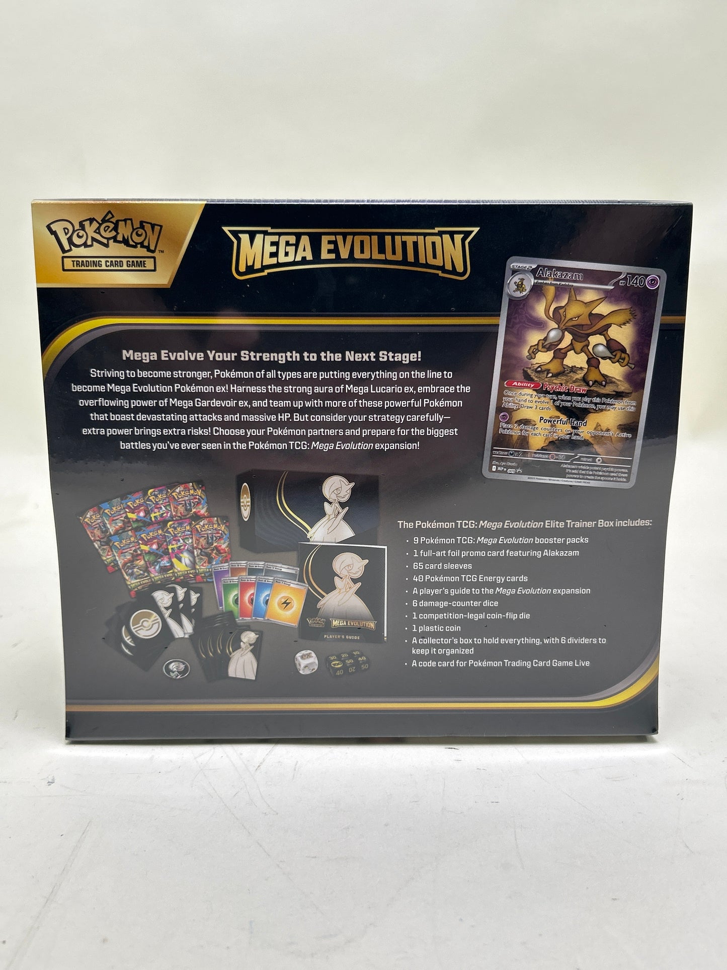 New Pokémon TCG Mega Evolution Elite Trainer Box Gardevoir