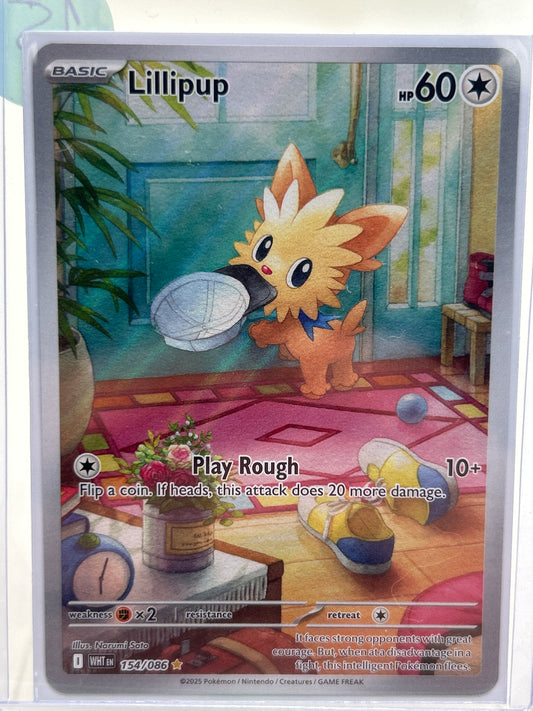 Pokémon TCG White Flare Lillipup 154/086 English