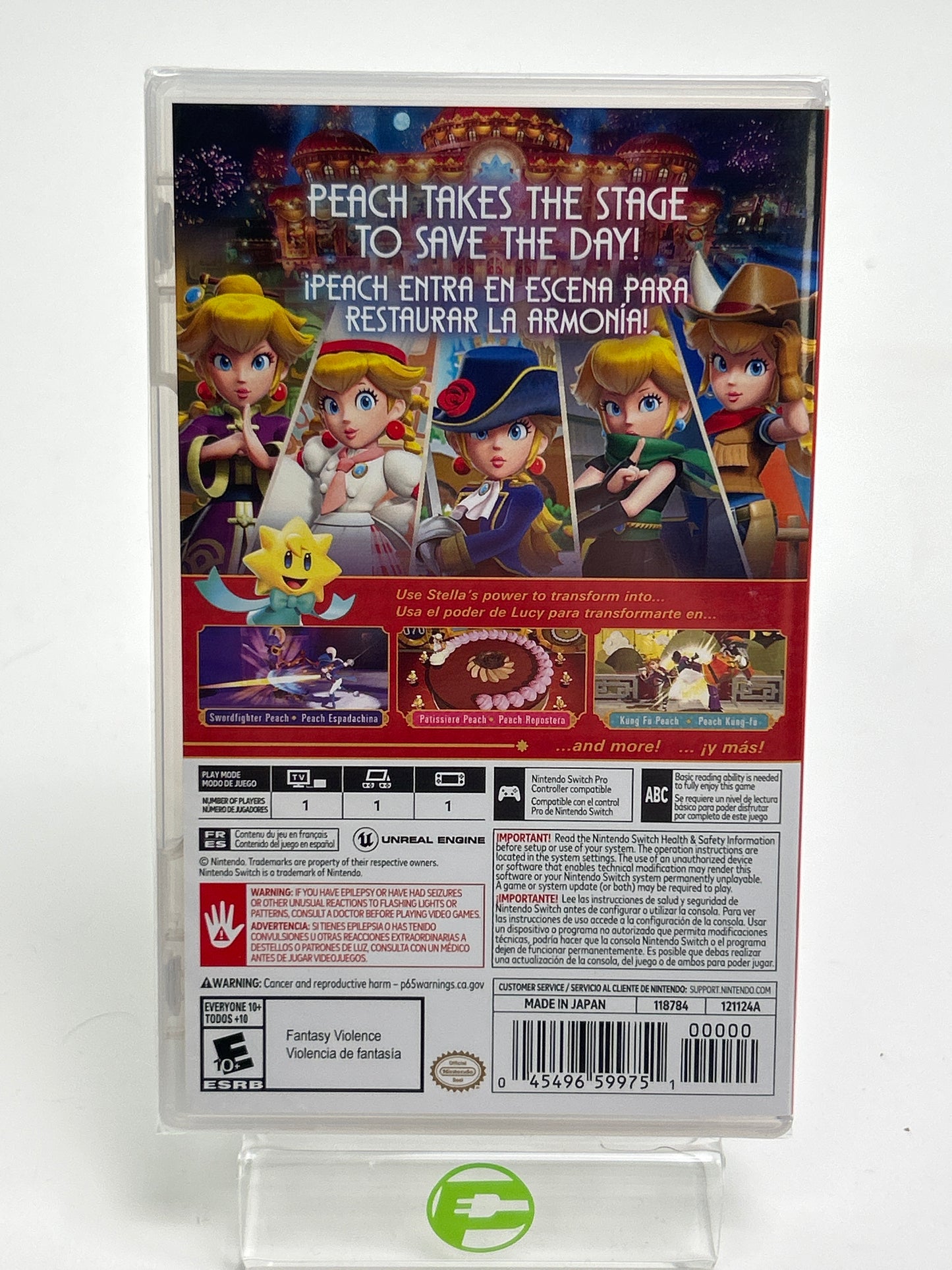 New Princess Peach: Showtime (Nintendo Switch, 2024)