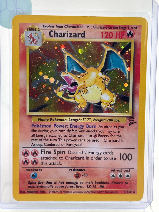 Pokémon TCG Base Set 2 Charizard 4/130 English