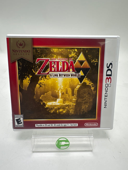 Zelda A Link Between Worlds [Nintendo Selects] (Nintendo 3DS, 2013)