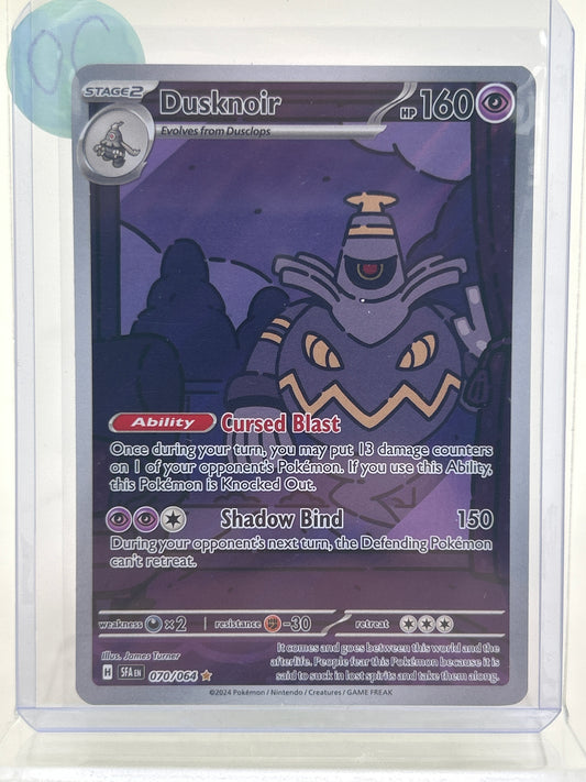 Pokémon TCG Sv: Shrouded Fable Dusknoir 070/064 English