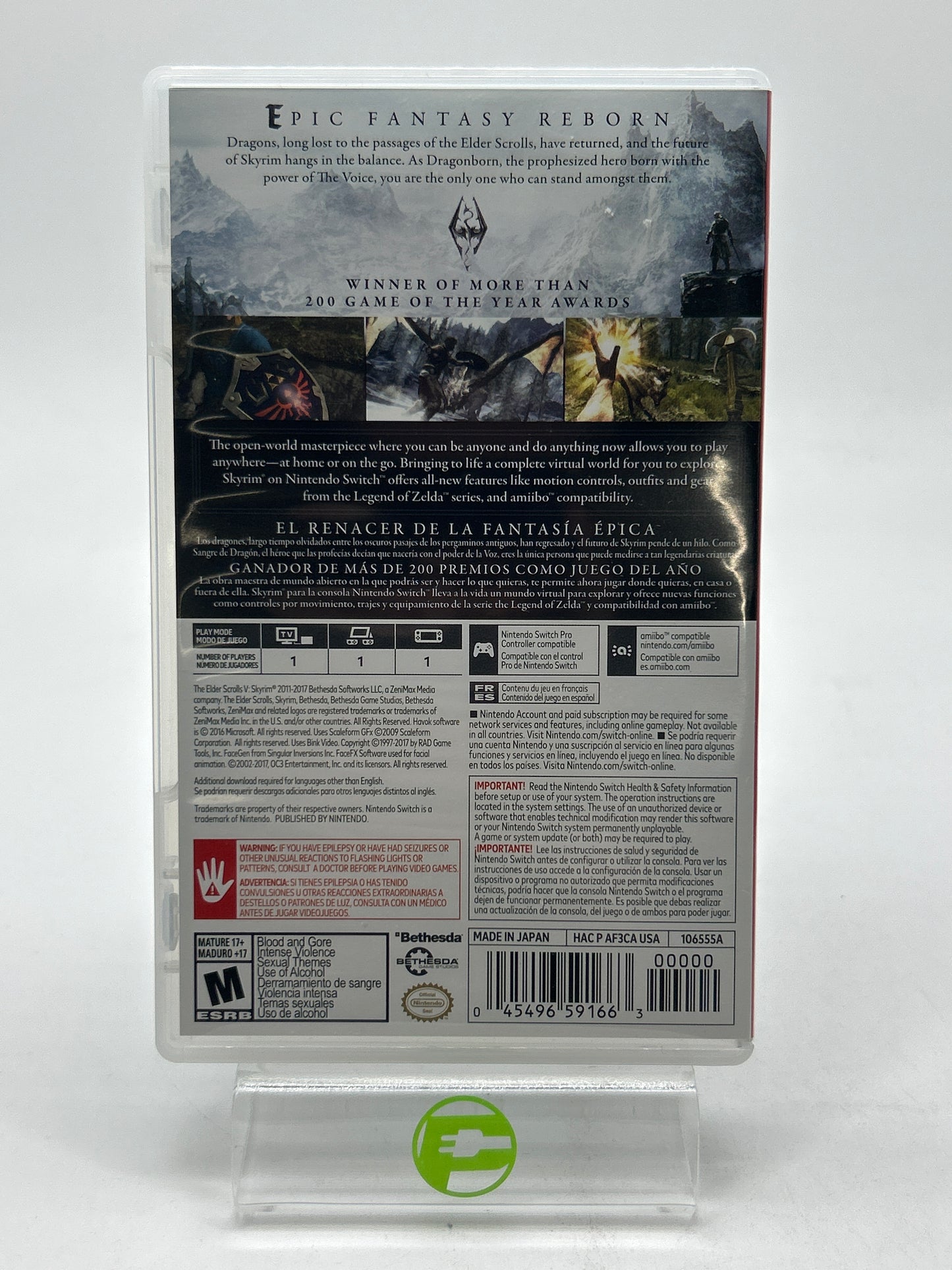 Elder Scrolls V: Skyrim (Nintendo Switch, 2017)