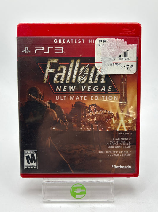 Fallout: New Vegas Ultimate Edition Greatest Hits (Sony PlayStation 3 PS3, 2012)