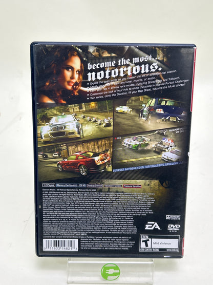Need for Speed Most Wanted [Greatest Hits] (Sony PlayStation 2 PS2, 2005)
