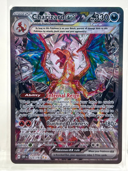 Pokémon TCG Obsidian Flames Charizard EX 223 223 English