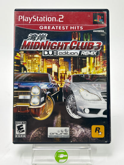Midnight Club 3 Dub Edition Remix (Sony PlayStation 2 PS2, 2006)