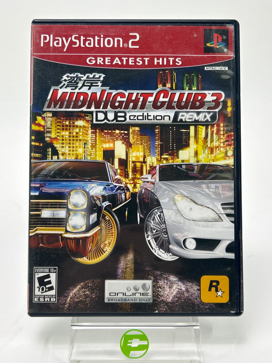 Midnight Club 3 Dub Edition Remix (Sony PlayStation 2 PS2, 2006)