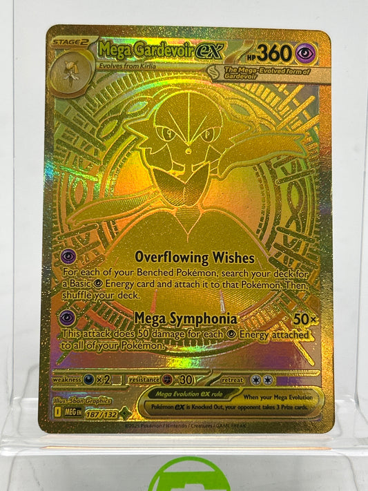 Pokémon TCG Mega Evolution Mega Gardevoir EX 187 English