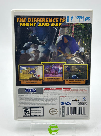 Sonic Unleashed (Nintendo Wii, 2008)