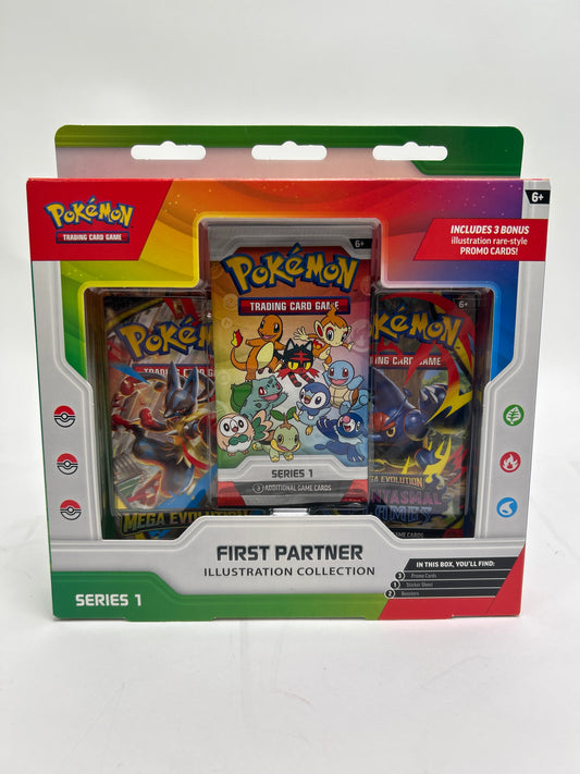 New Pokémon TCG 30th Anniversary First Partner Illustration Collection