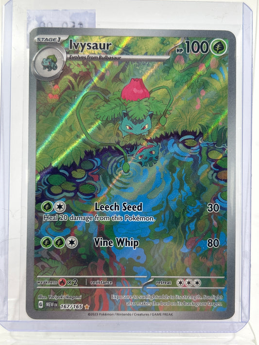 Pokémon TCG Scarlet & Violet: 151 Ivysaur 167/165 Holo English