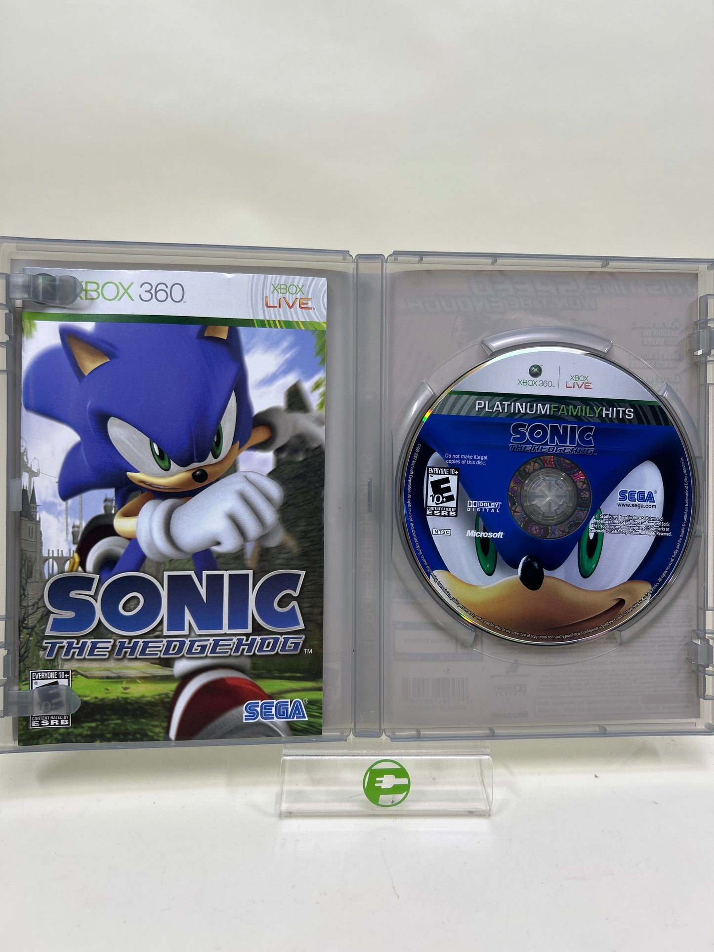 Sonic the Hedgehog [Platinum Hits] (Microsoft Xbox 360, 2007)
