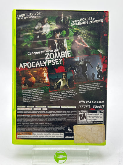 Left 4 Dead (Microsoft Xbox 360, 2008)